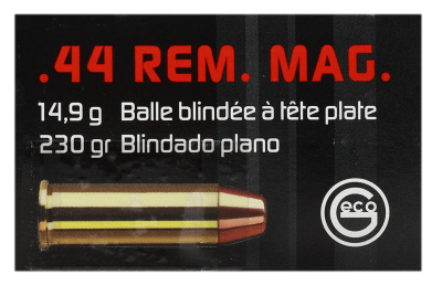 Geco FFW-Patrone .44Mag, FMJ 230gr/14.9g