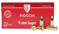 Fiocchi FFW cartridge 9mmLuger, FMJ 124gr/8g (50)