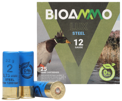 BioAmmo Lux Hunting Steel 12/70  32g  No. 2