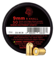 37.5808 - GECO Platzpatrone 9mm/.380 R, Knall -Schwarzpulver