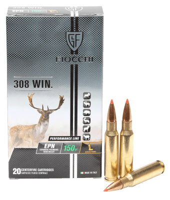 Fiocchi Kugelpatrone .308Win EPN 150gr/9.7g