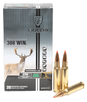 37.1986 - Cartouche à balle Fiocchi .308Win EPN 150gr/9.7g