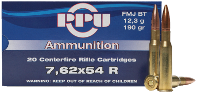 Prvi Partizan Kugelpatrone 7.62x54R FMJ BT 190gr