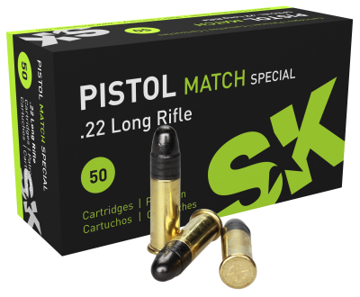 SK cartouche .22lr, Pistol Match Spezial, 345m/s