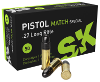 37.0013 - SK KK-Patrone .22lr, Pistol Match SPEZIAL, 291m/s