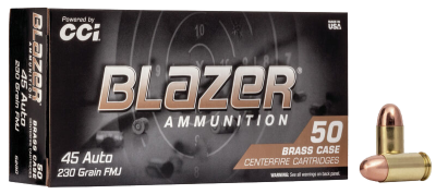 Blazer Cartouche .45ACP, FMJ 230gr/14.9g