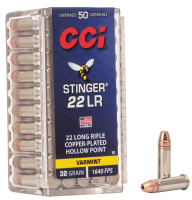 CCI 50 KK-Patrone .22lr, Stinger CP-HP 32grs