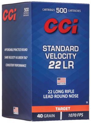 CCI 35EU KK-Patrone .22lr, Standard Velocity 40gr