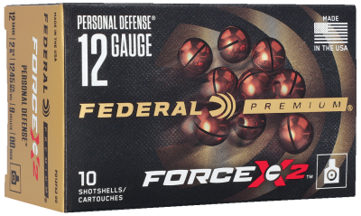 Federal Schrotpatrone 12/70, 9 Pellets FX2 00-Buck