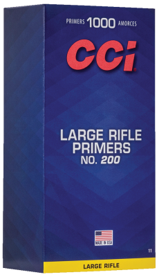 CCI primers Large Rifle 200