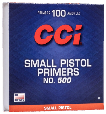 CCI Zündhütchen Small Pistol 500