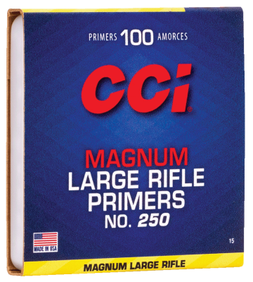 CCI amorces Large Rifle Magnum 250