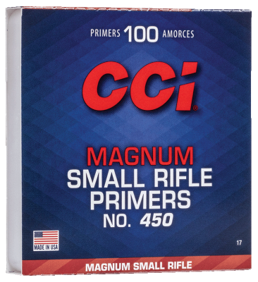 CCI Zündhütchen Small Rifle Magnum 450