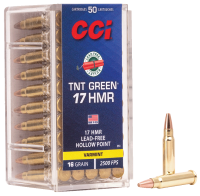 38.4509.02 - CCI 951 Rimfire .17HMR, TNT Green, HP 16grs