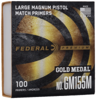 Federal primers Large Magnum Pistol GM155M