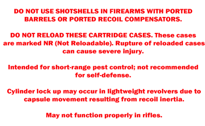 CCI Shotshell .44RemMag, No. 4, 110gr