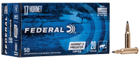 38.0012.01 - Federal Cartouches .17Hornet, Varmint Predator