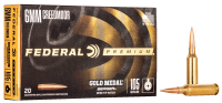 38.1065.01 - Federal cartridge GM 6mmCreedmoor, 105gr Berger 