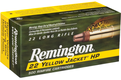 Yellow Jacket .22 LR, Hyper Velocity 33gr TCHP 