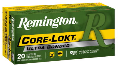 Remington cartouche .223Rem, Bonded PSP 62gr