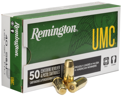 UMC cartouche .40S&W, FMJ 165gr