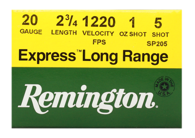 Remington Schrotpatrone 20/70, Express XLR No.5