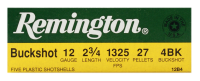 Remington Schrotpatrone 12/70, Expr. Buckshot 4