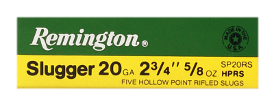 Remington FLG-Patrone 20/70, Rifled Slug