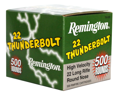 Remington KK-Patrone .22lr, RN 40gr Thunderbolt