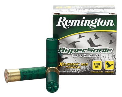 Hypersonic Steel 12GA 3IN 1.125OZ #4 (25 rds)