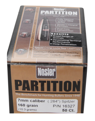 Nosler Geschosse 7mm, Partition Sp 160gr (50Pcs.)