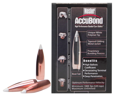 Nosler Projectile .338, AccuBond Sp 200gr (50Pcs.)