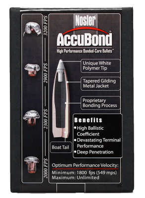 Nosler Projectile 8mm, AccuBond Sp 200gr (50Pcs.)