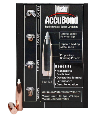 Nosler Geschosse 6mm, AccuBond Sp 90gr (50Pcs.)