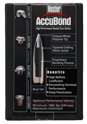 Nosler Projectile .270, AccuBond Sp 130gr (50Pcs.)