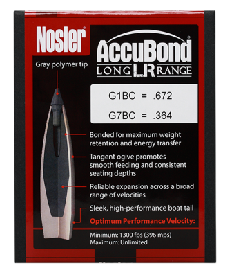 Nosler Projectile 7mm, ABLR Sp 175gr (100Pcs.)