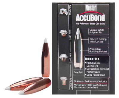 Nosler Geschosse .338, AccuBond Sp 250gr (50Pcs.)