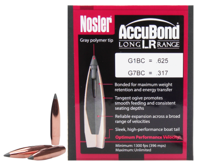 Nosler Geschosse .270, ABLR Sp 150gr (100Pcs.)