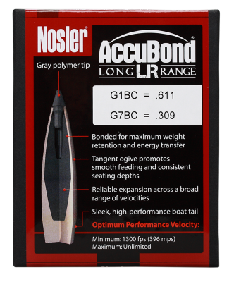 Nosler Geschosse 7mm, ABLR Sp 150gr (100Pcs.)