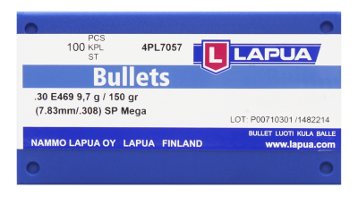 Lapua projectile 7.62mm, Mega SP 150gr E469