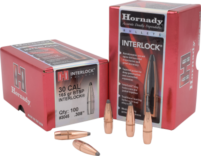 Hornady Geschosse .30, Interlock BT 165gr