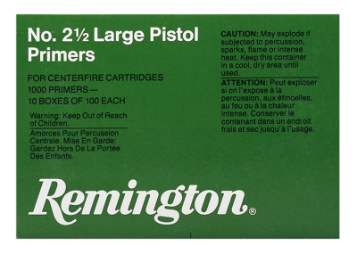 Remington amorce 2½ Large Pistol (1000)