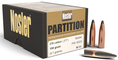 Nosler Geschosse .270, Partition Sp 150gr (50Pcs.)