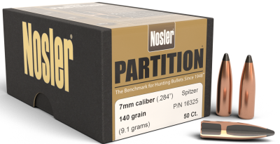 Nosler Projectile 7mm, Partition Sp 140gr (50Pcs.)