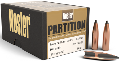 Nosler Projectile 7mm, Partition Sp 160gr (50Pcs.)