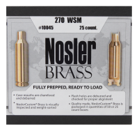 Nosler Hülsen .270WSM, NC Brass (25Pcs.)