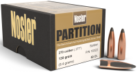 Nosler Projectile .270, Partition Sp 130gr(50Pcs.)