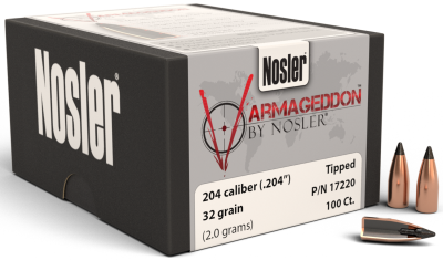 Nosler Projectile .20,V.geddon FBTip 32gr(100Pcs.)