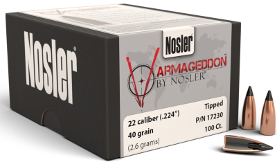 Nosler Projectile .22,V.geddon FBTip 40gr(100Pcs.)