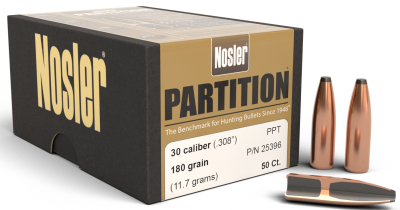 Nosler Geschosse .30, Partition PPT 180gr (50Pcs.)